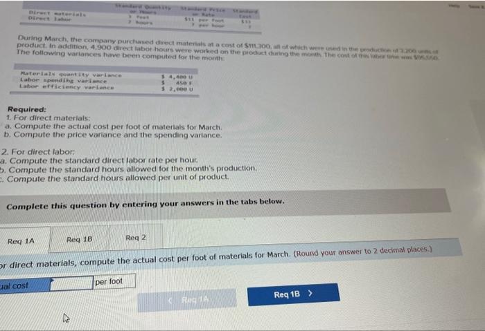 Incomplete Dats (LO10-1, LO10-2] Sharp Company manufactures a product for which the