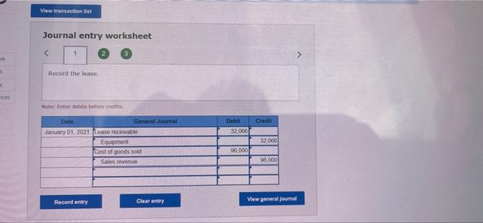 lease with selling profit; lessor; calculate lease payments [LO15-3] Manufacturers Southern leased