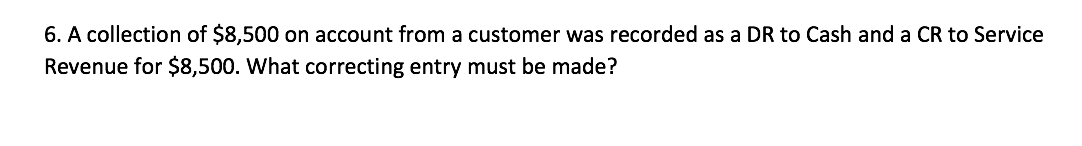 answer must be ONE journal entry. If a problem asks for impact