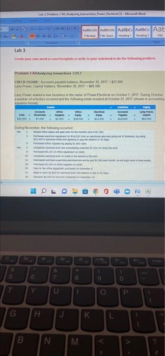 Lab Putem Analysing action Power Dechical (1) McWord AaBbCDx Aathic AaBbC AalbCe