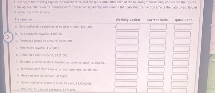 position of Lucroy Industries Inc. are as follows: Cash Marketable securities $800,000