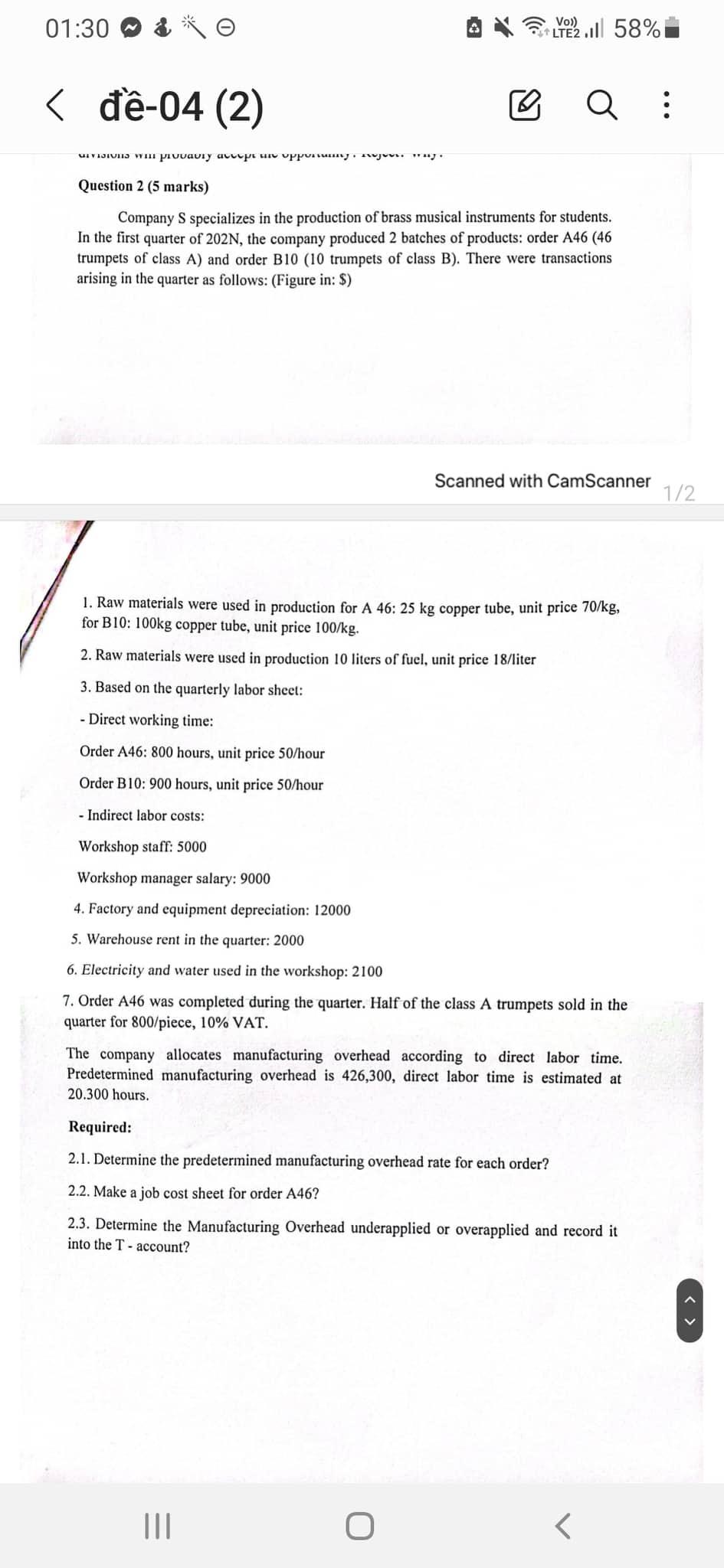 01:30 -04 (2) Vo)) LY2.11 58% : MS W probably accept the