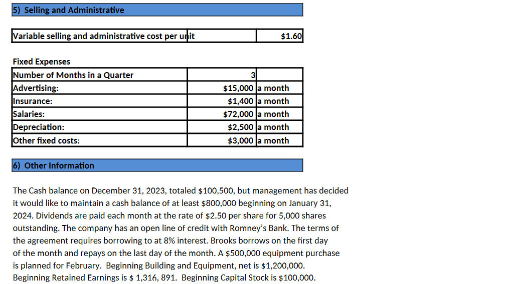 collections from customers (round totals to nearest dollar). d. Prepare a direct