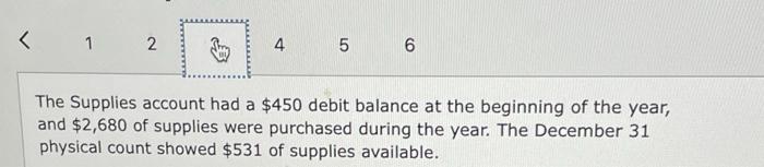 b. The Prepaid Insurance account had a $5,000 debit balance at December