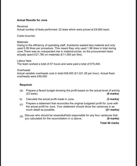 in the provision of a particular performance testing service for high-performance road