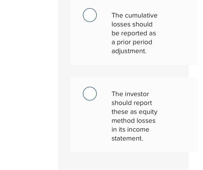 has no obligation or intention to fund such additional losses, which of