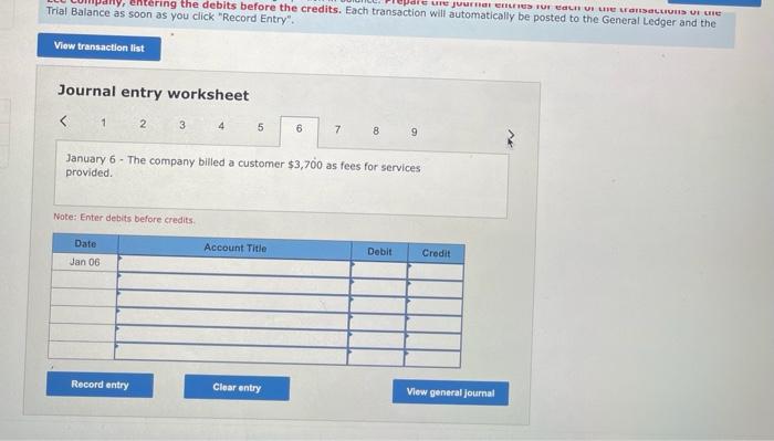 a customer. Jan. 5 The company paid $14,050 cash to settle the