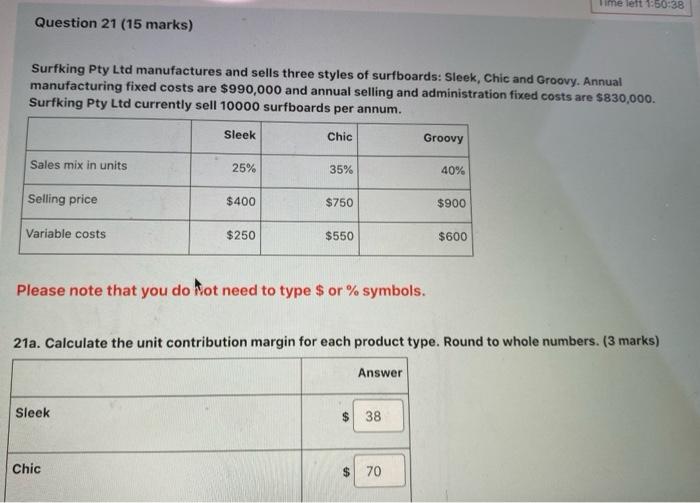costs are $990,000 and annual selling and administration fixed costs are $830,000.
