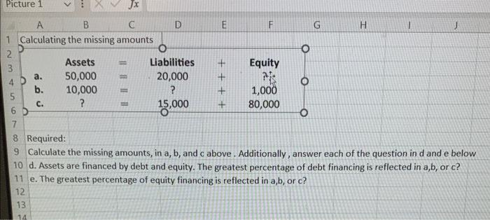 Picture 1 A B Jx C D E F G H 1