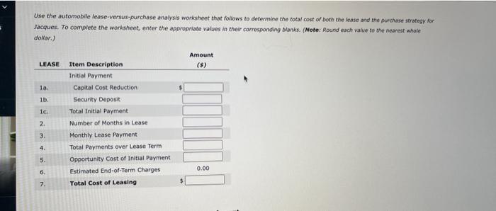Part 2 Which is better: to lease or to buy? A car