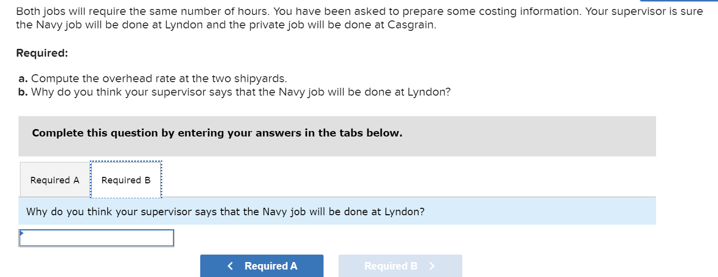 of two company dry docks referred to by the names of the