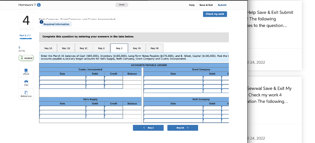 Book Prim References Check my work Help Save & Exit Submit The