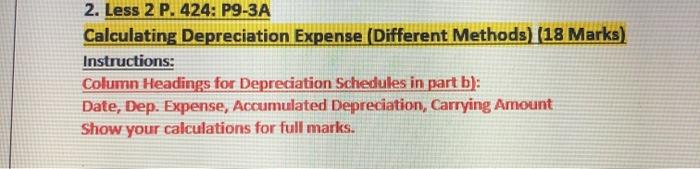 AP P9-3A Campagner Company purchased equipment on account on September 3, 2012,