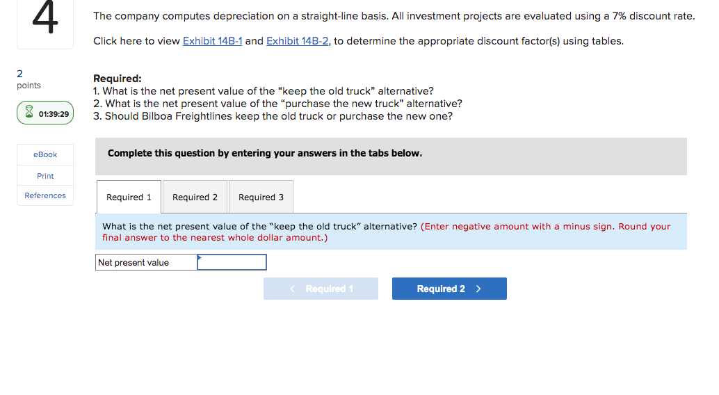 Bilboa Freightlines, S.A., of Panama, has a small truck that it uses