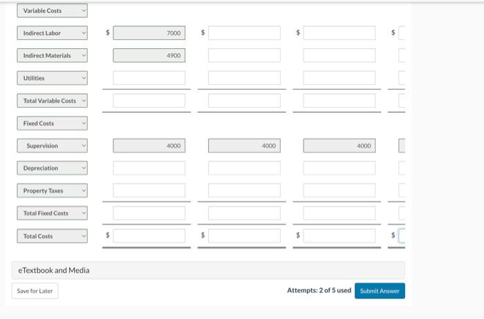 a flexible budget for manufacturing overhead based on direct labor hours. Budgeted