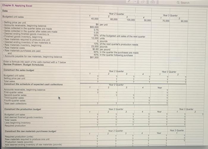 worksheet is to be used to create your own worksheet version of