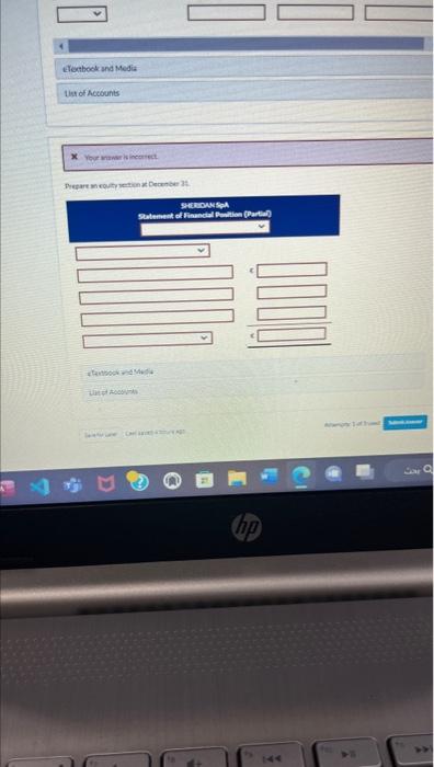the beginning balances, and post the entries to the equity accounts. (Post