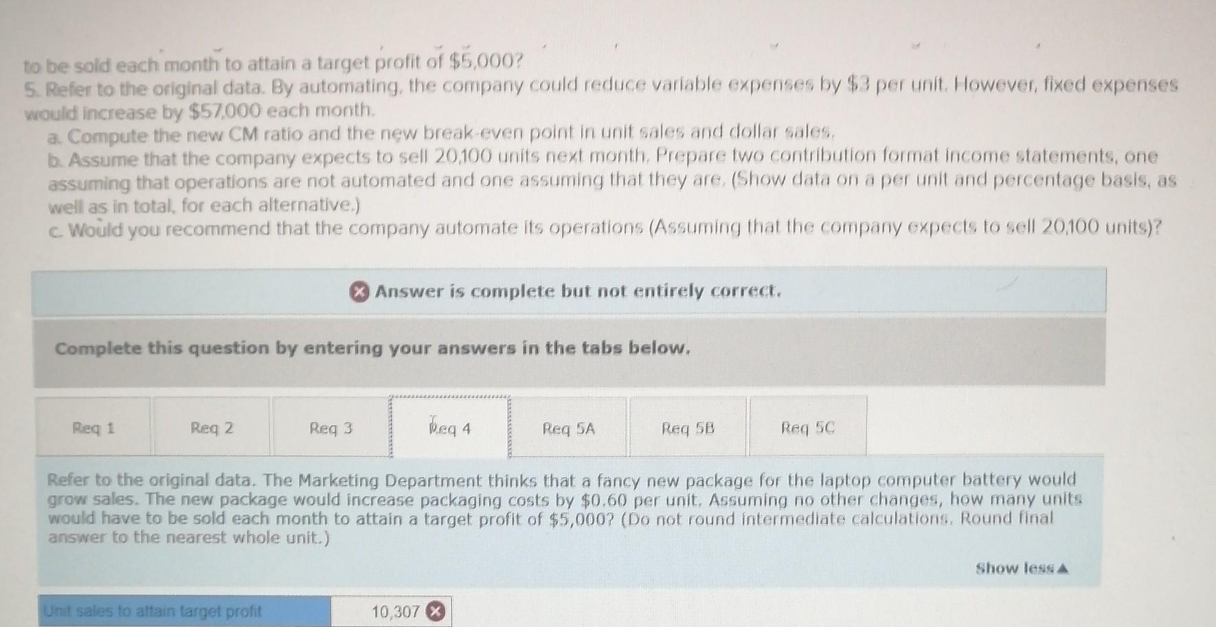 expenses Contribution margin Fixed expenses Net operating loss Required: $ 396,000 237,600