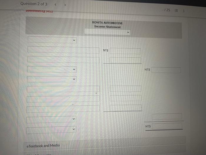 Bonita Automotive ended its fiscal year on July 31, 2020. The company's