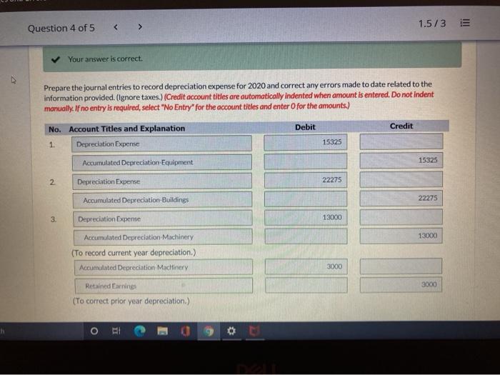 in the process of preparing its financial statements for 2020. Assume that