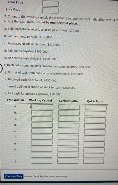 position of Forte Company follow: Cash $412,500 Marketable securities 187,500 Accounts and