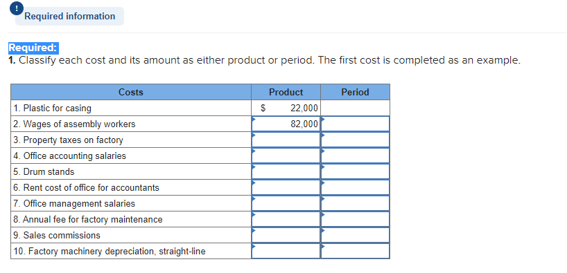 LO C2, P2 [The following information applies to the questions displayed below.]