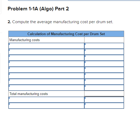 sets manufactured by TrueBeat. 1. Plastic for casing-$22,000 Costs 2. Wages of