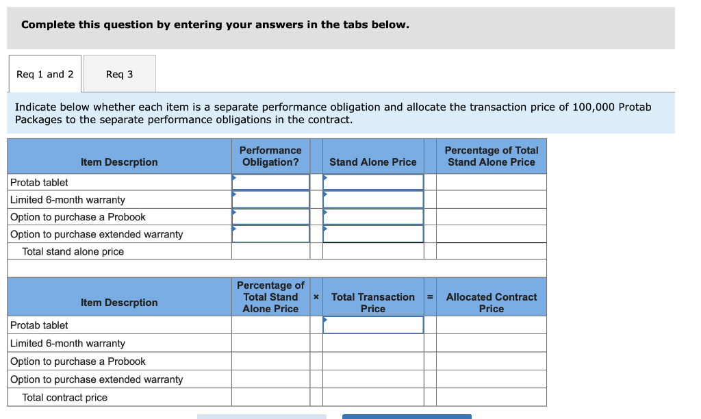 price of a Protab Package includes the following: One Protab computer. A