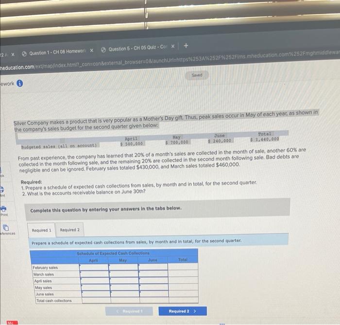 Question 5-CH 05 Quiz-Cor X + 2 x Question 1-CH 08 Homework