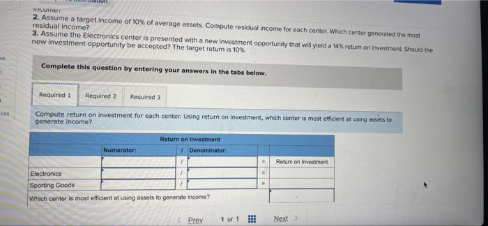 following information applies to the questions displayed below.) Megamart provides the following