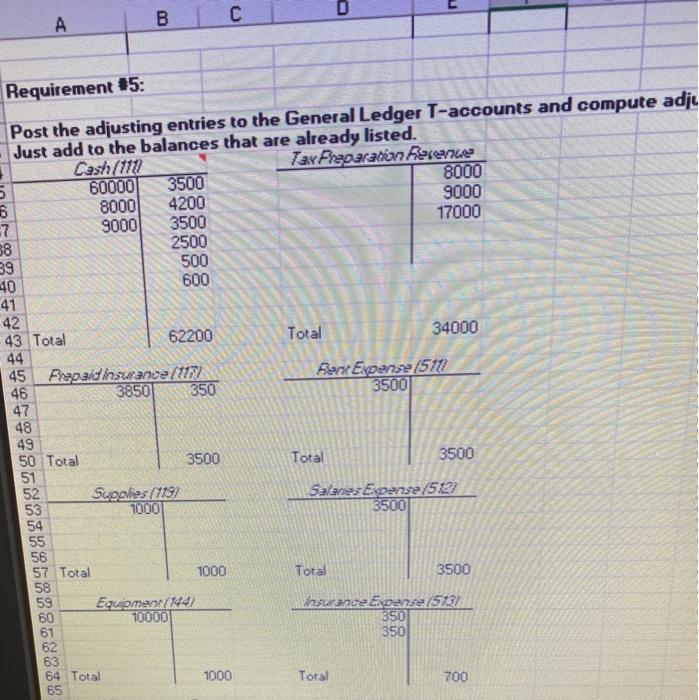 the space below. Quick Tax Corporation Adjusted Trial Balance July 31 C