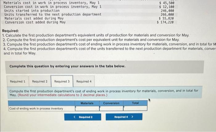 department is added at the beginning of processing in that department. Data