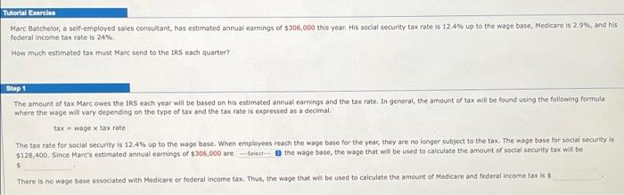 of $306,000 this year. His social security tax rate is 12.4% up
