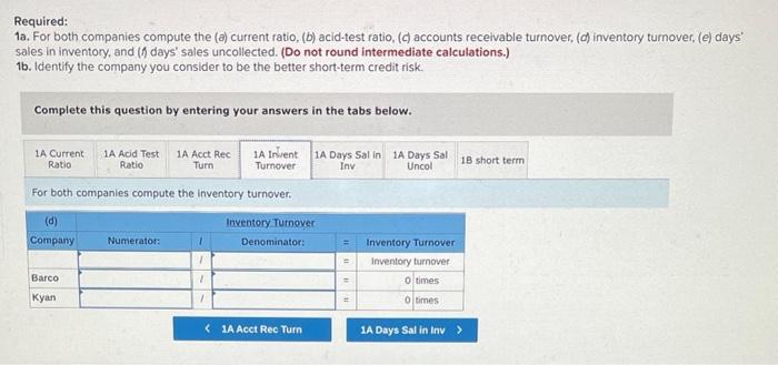 from the current year's balance sheets income statement Assets Sales Cash $