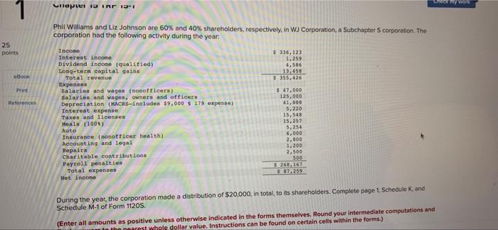 1 CllaPtel S 25 points eBook Print References Phil Williams and Liz