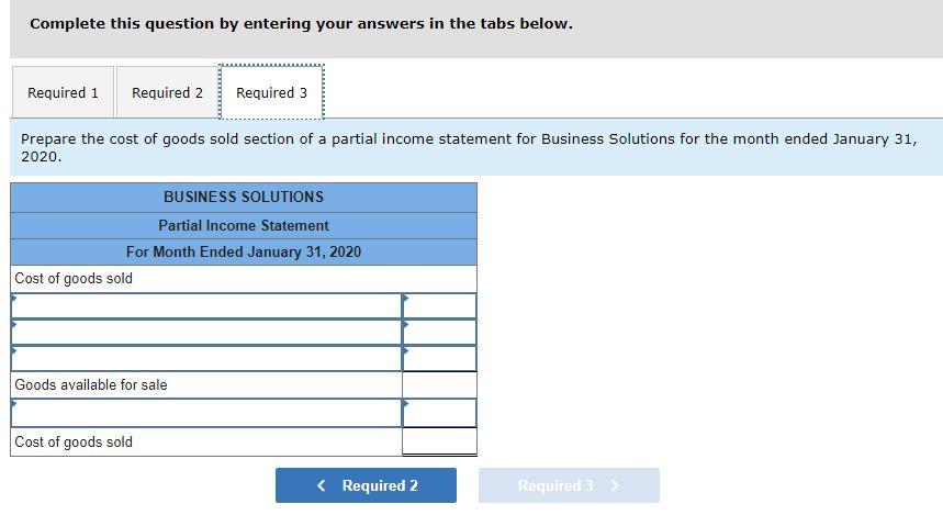 workstation furniture. Required: 1. Classify the following manufacturing costs of Business Solutions