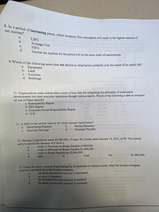 plus the cost of goods purchased equals a. cost of goods sold.