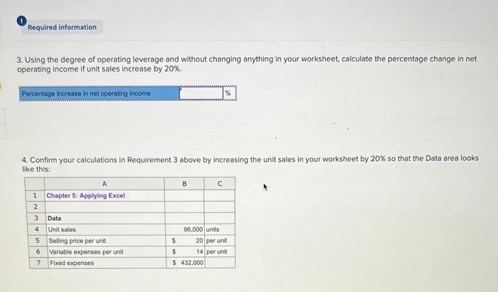 text. 2. Change all of the numbers in the data area of