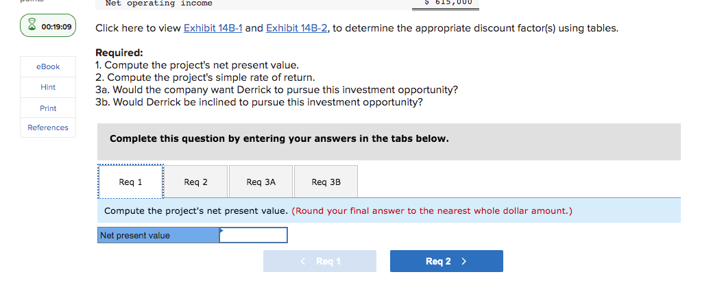 Analysis and Simple Rate of Return [LO14-2, LO14-6] Derrick Iverson is a