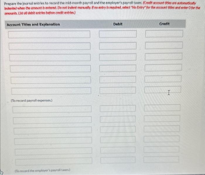 Hourly payroll $1,530,000 Salaried payroll $2,040,000 . Federal withholdings $306,000 FICA withholdings