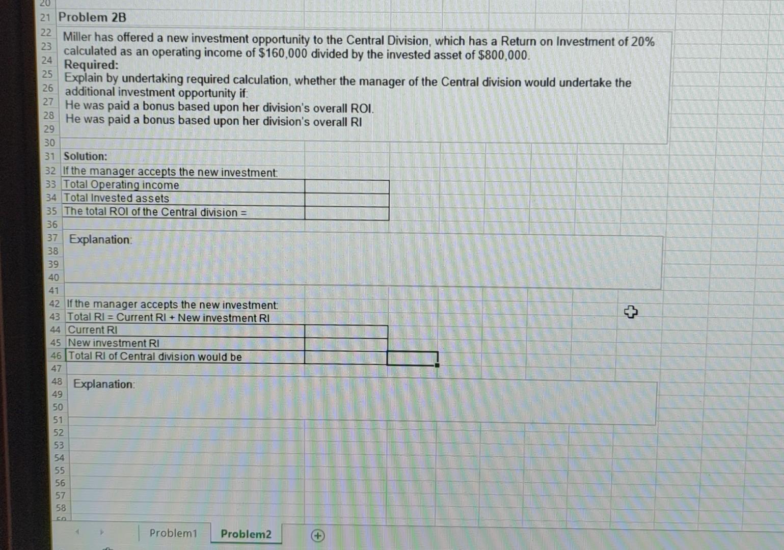 H 2345 The Central Division of Miller's Quarter Horse Company has sales