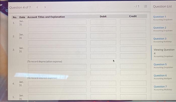 practice on January 1, 2022. During the first month of operations, the