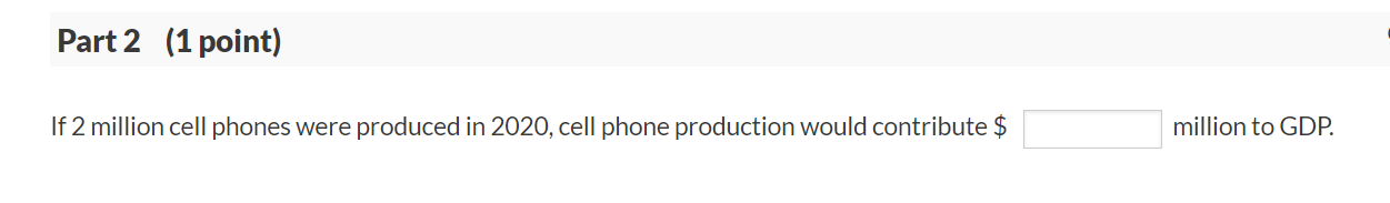 cell phone and the value added at each step. For example, company