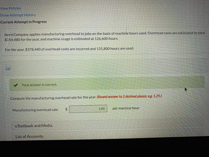 View Policies Show Attempt History Current Attempt in Progress Ikerd Company applies