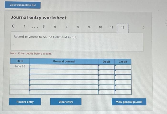for cash, $4,500, that had a cost of $2,800. June 26 Return