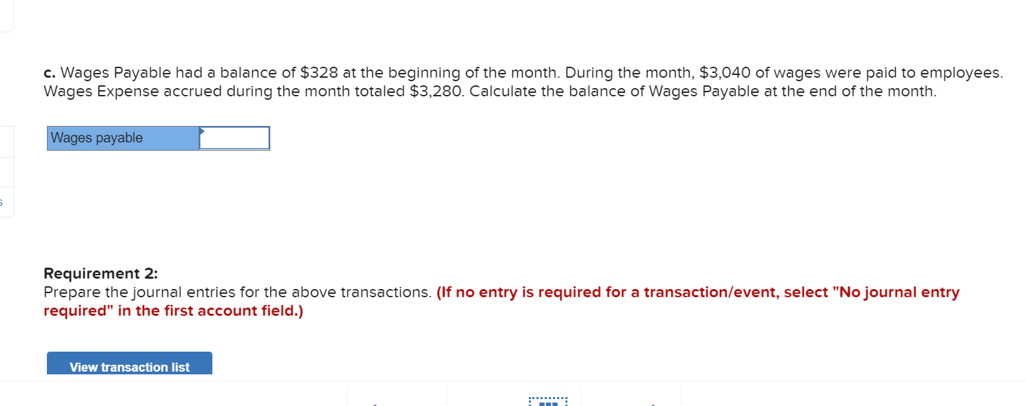 2 Check my work 1.66 points For each of the following situation,