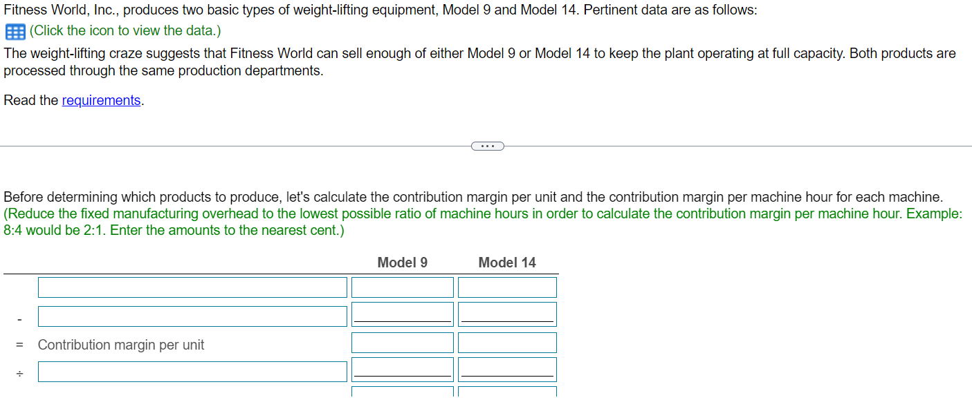 Direct material 29.00 10.00 Variable direct manufacturing CO 6 labor 14.00 28.00