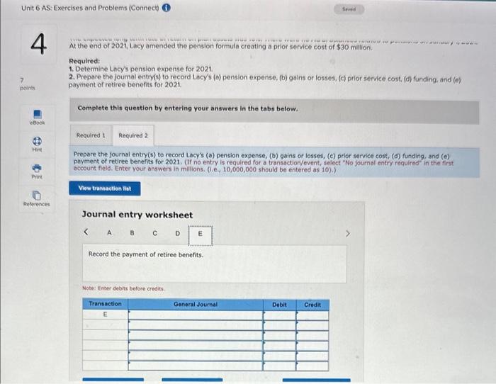 January 1 Actual return on plan assets Contributions 2021 Benefits paid Balance,