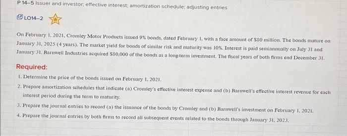calculate "convenience calculations". 2. [5 points] Determine the price of the bond