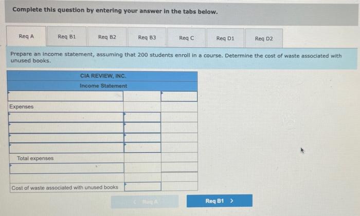 1-5 CIA Review, Inc. provides review courses twice each year for students